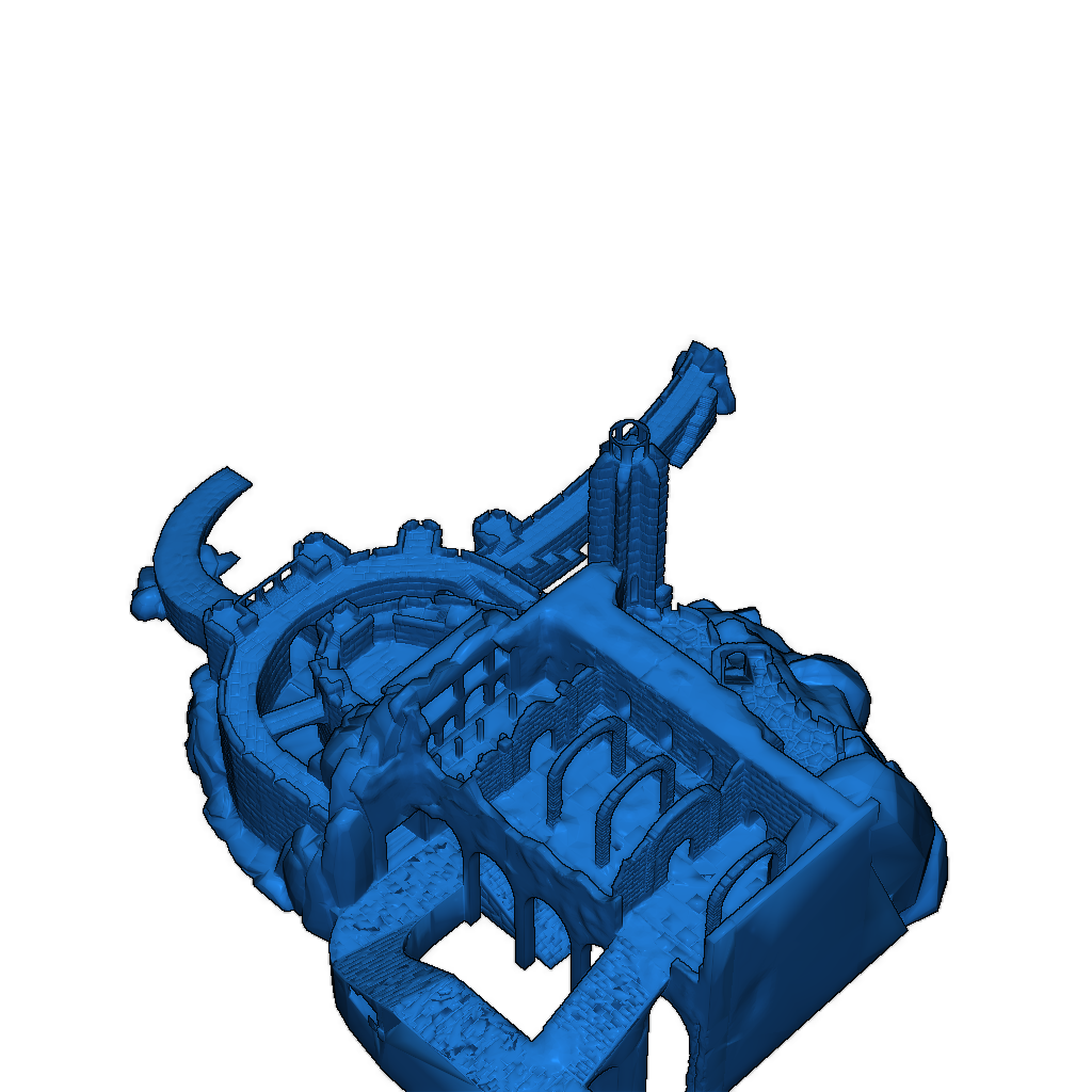 Хорнбург Рохана в масштабе 10мм