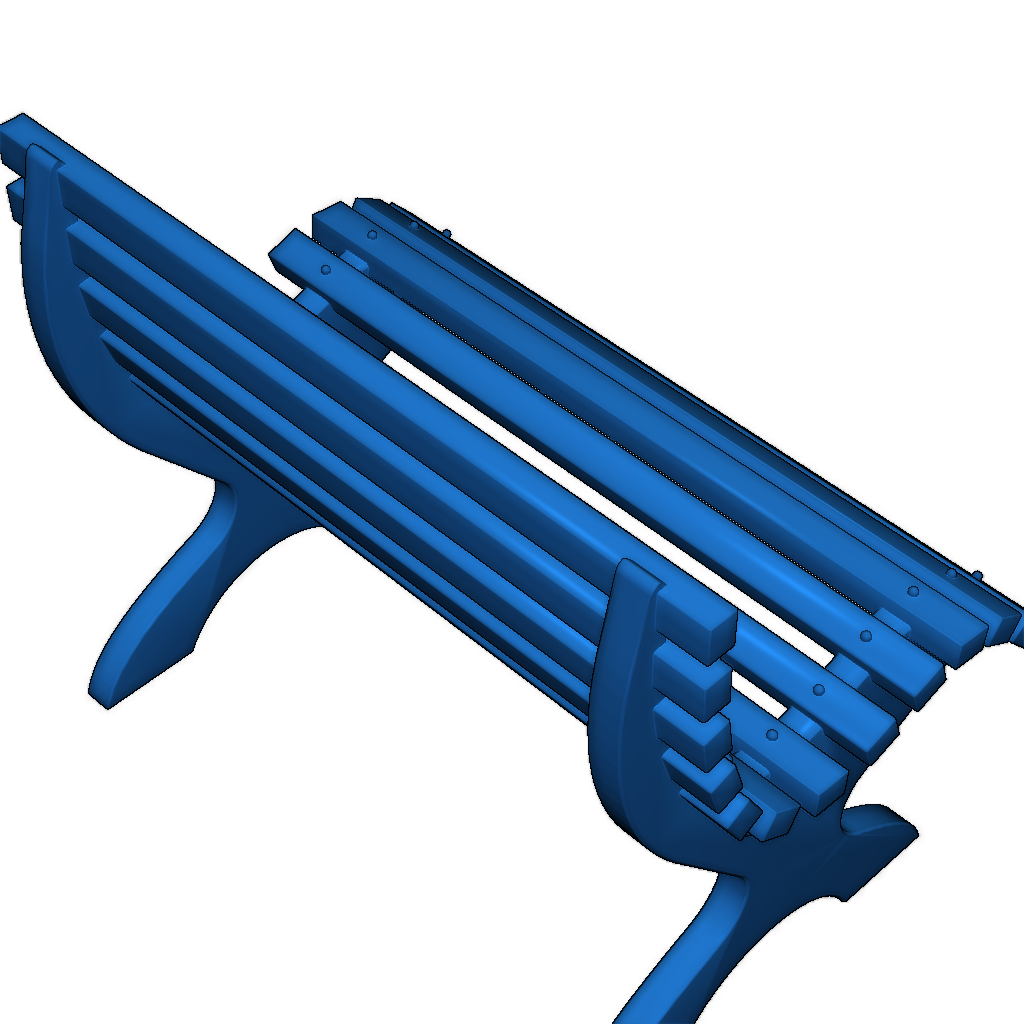 Садовая скамейка