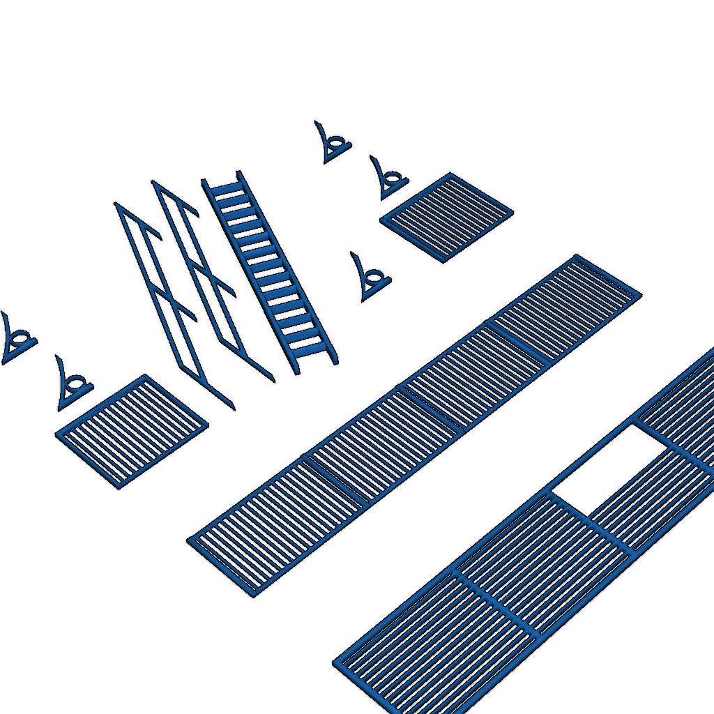 Металлическая пожарная лестница