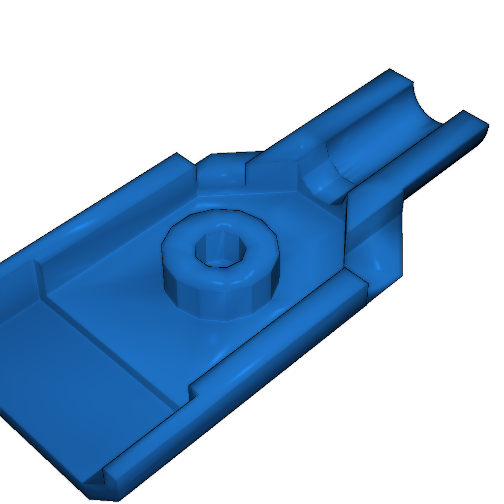 3D-модель с защитным хвостом