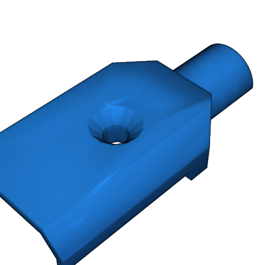 3D-модель с защитным хвостом