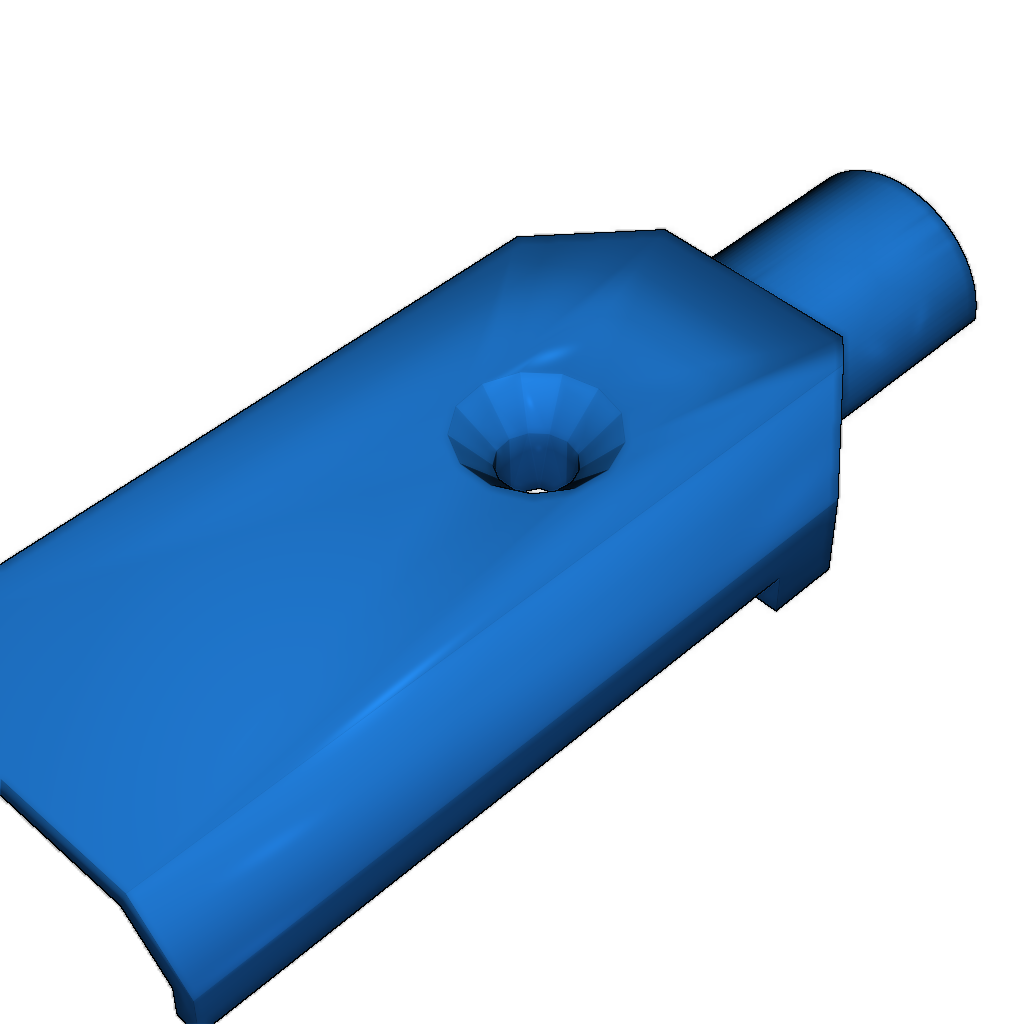 3D-модель с защитным хвостом