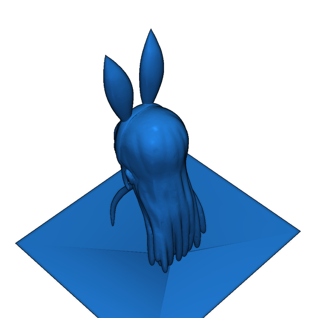 Детализированная фигурка Бульмы (в костюме зайца) из Dragon Ball