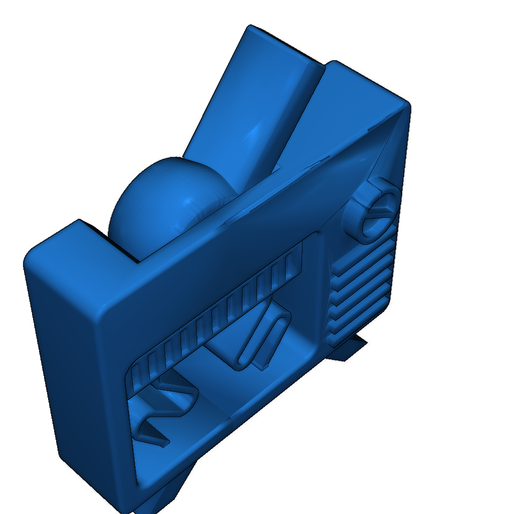 Мини ретро ТВ брелок