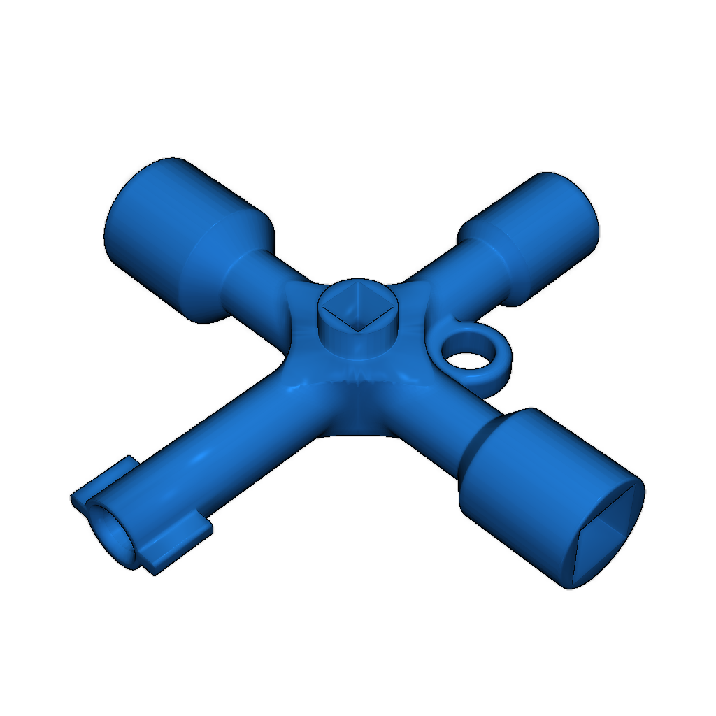 3D-печатаемый утилитарный ключ