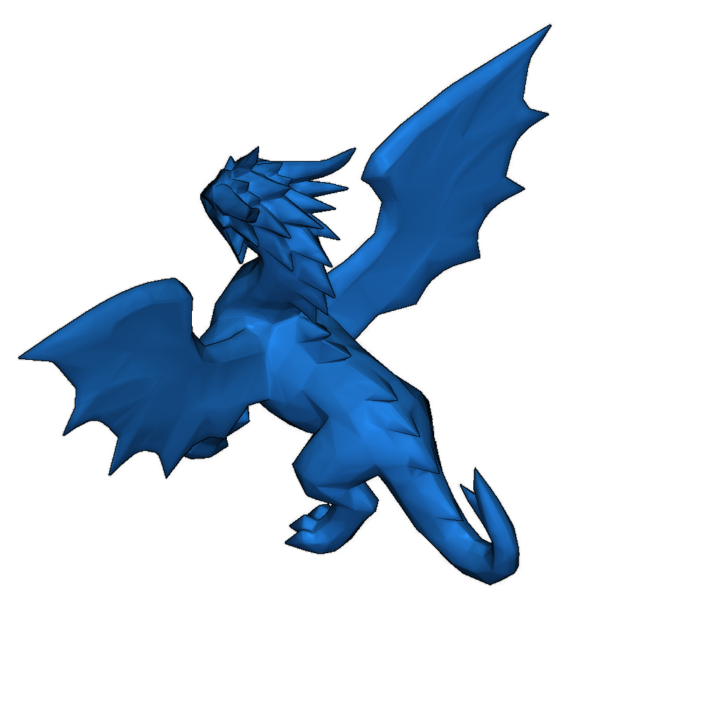 3D Модель: Громовой Дракон