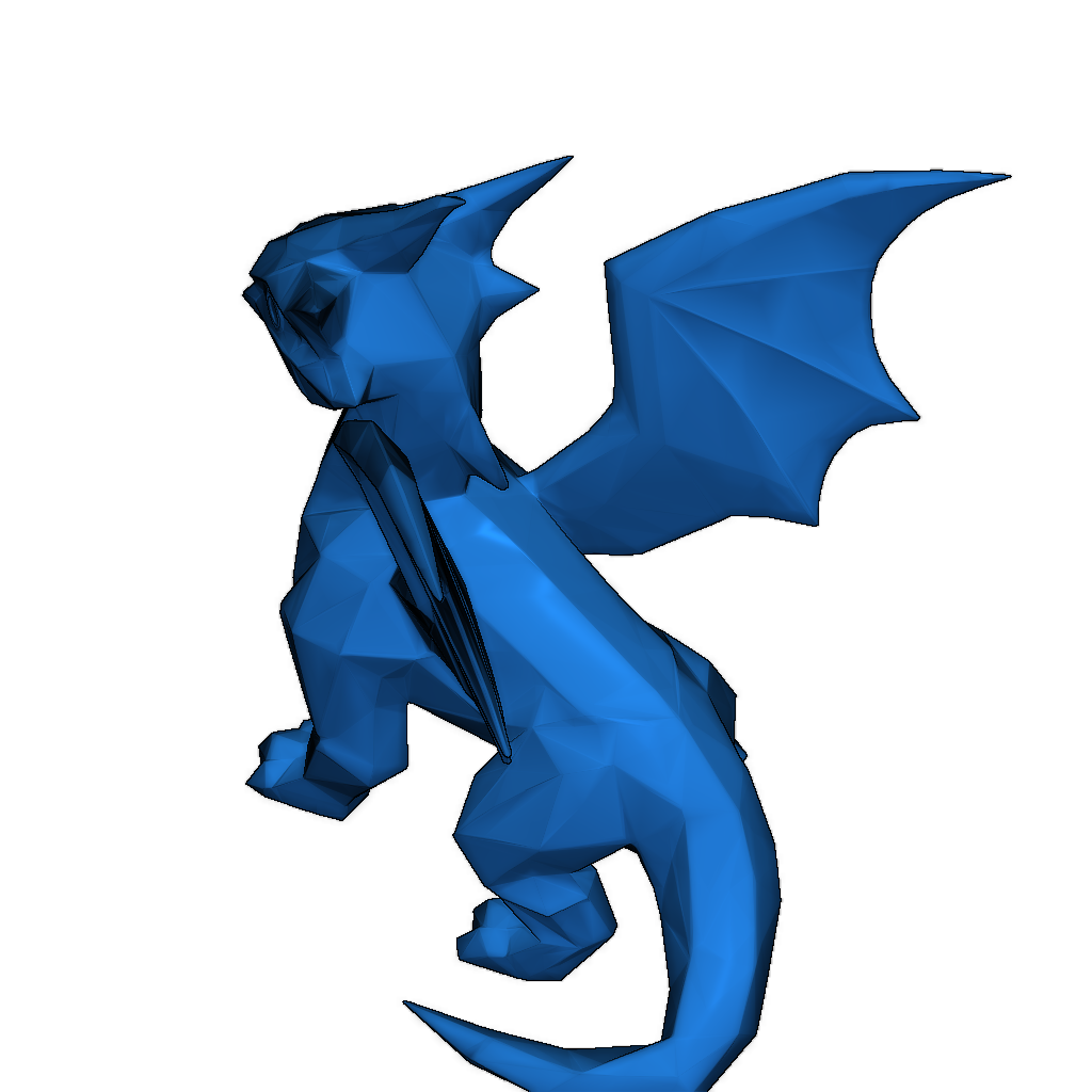 Видящий Дракон - 3D Модель