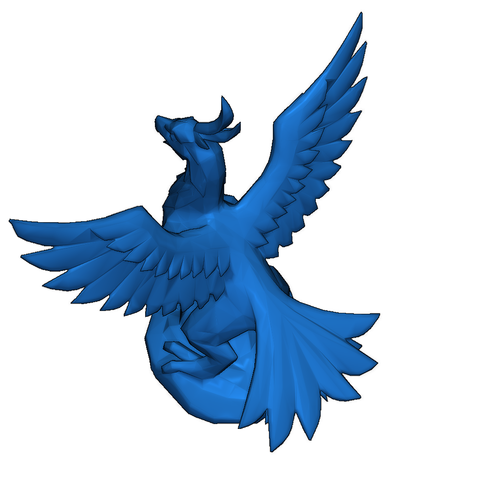3D-модель Анка - легендарная птица
