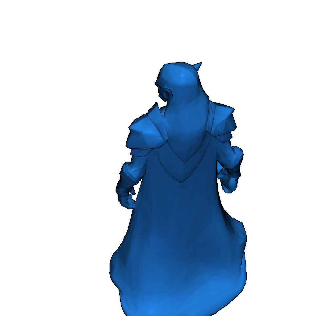 Темный эльф-воин (3D-модель)