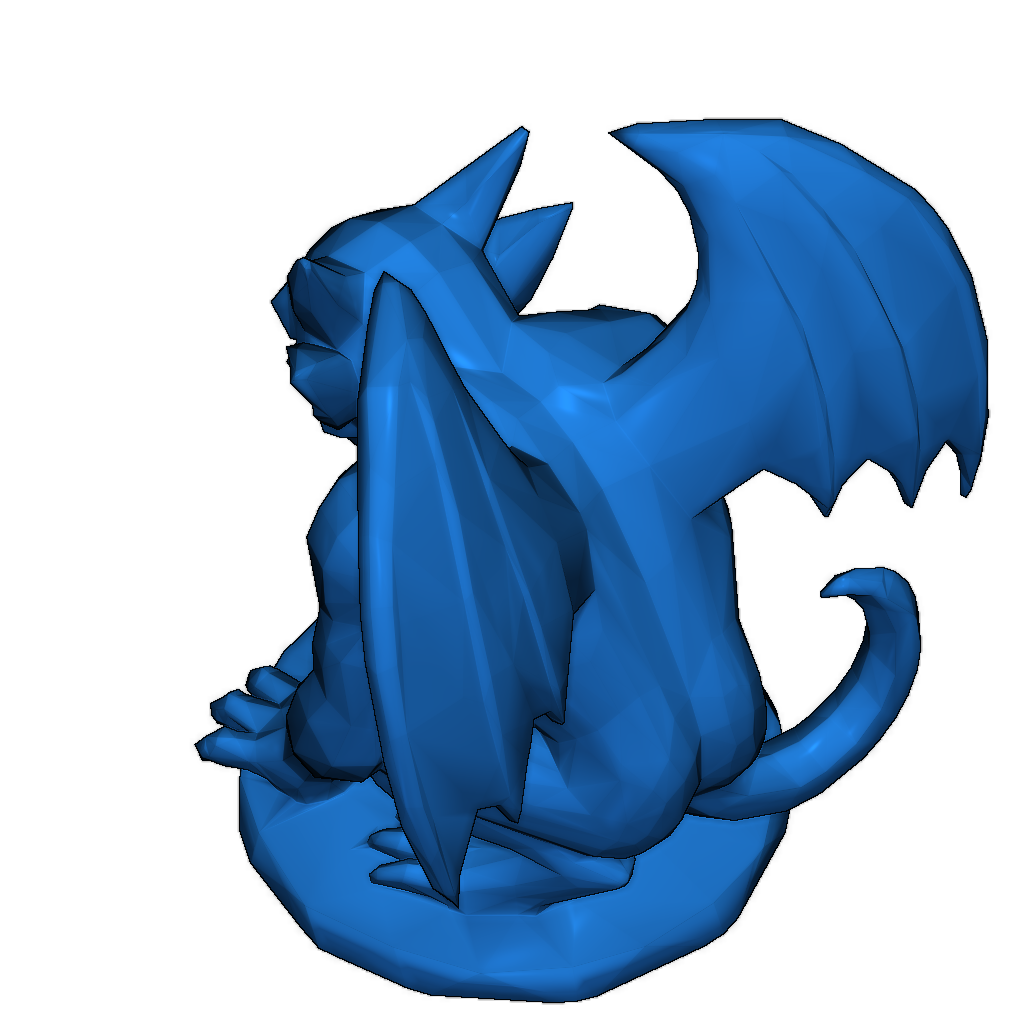 Гаргулья в стиле Кристальных Фацетов