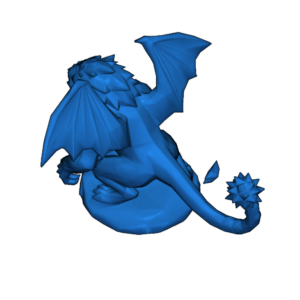 3D-модель Мифической Мантекоры