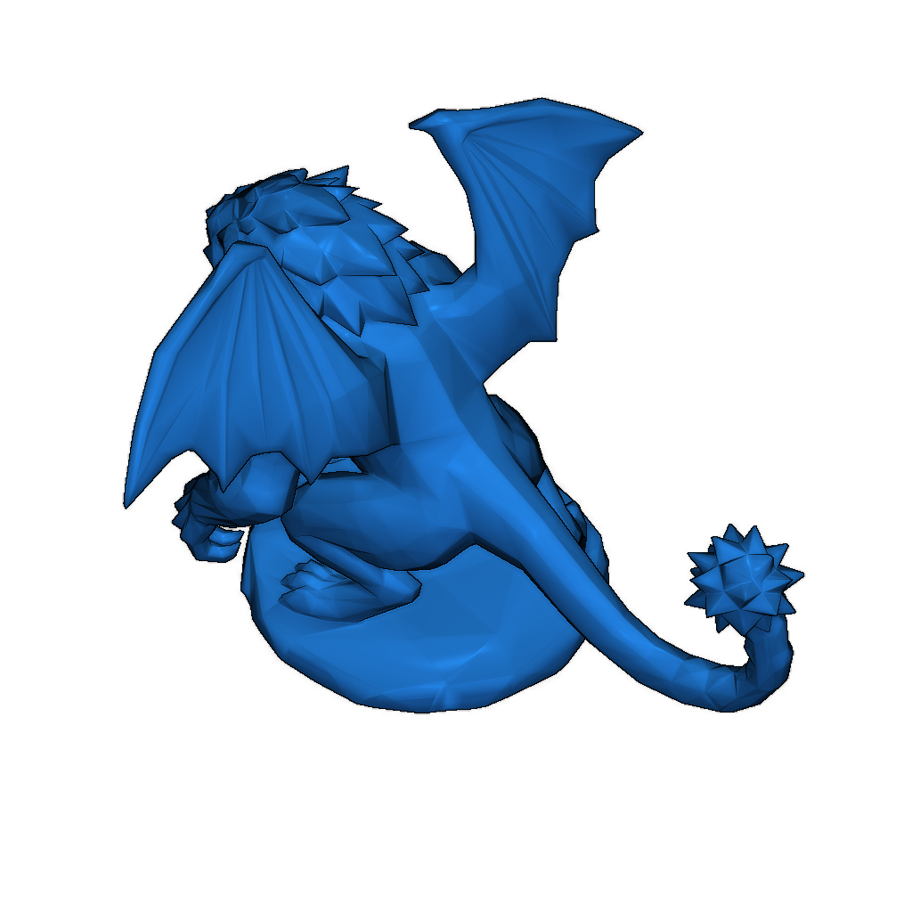 3D-модель Мифической Мантекоры