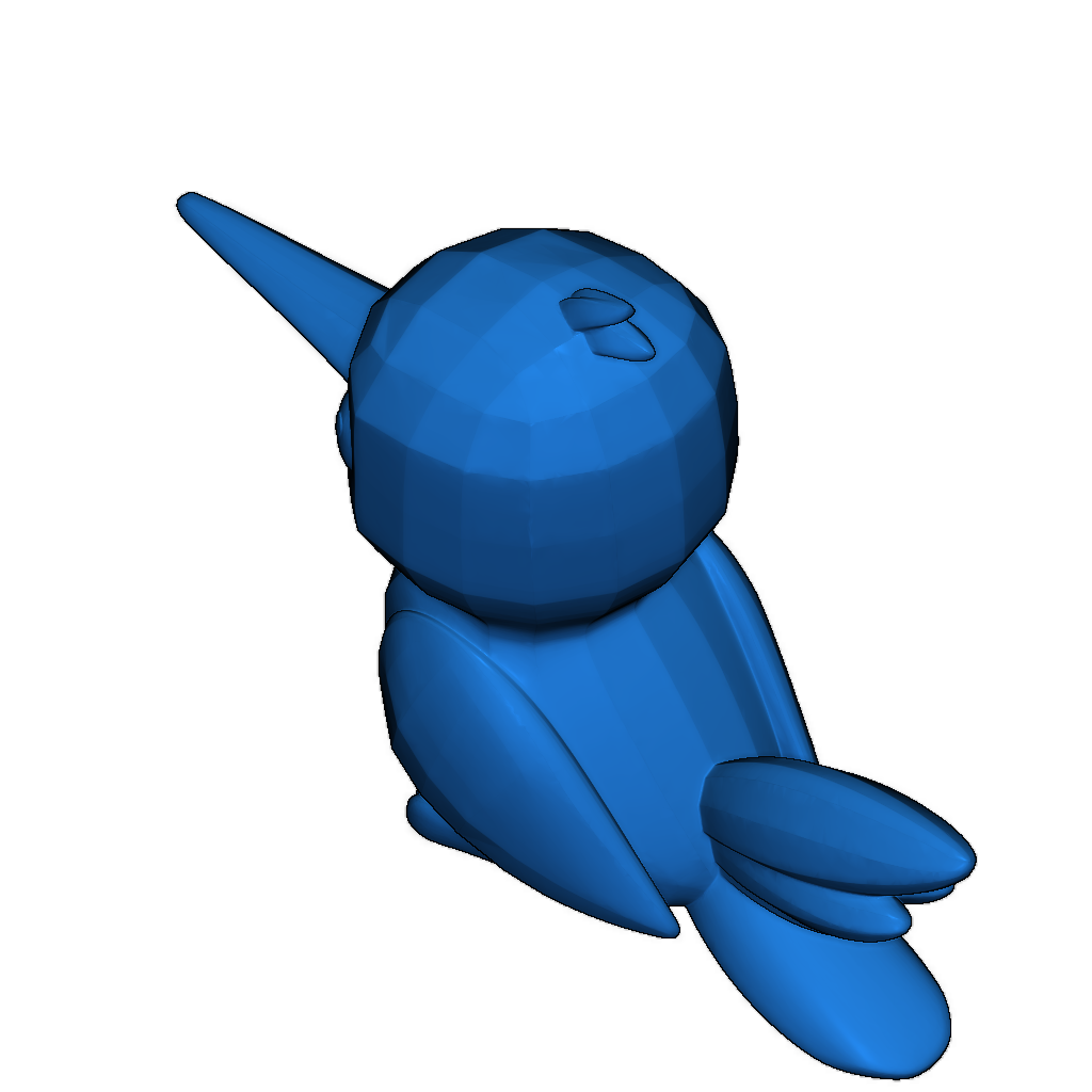 Мини Колибри - 3D Модель