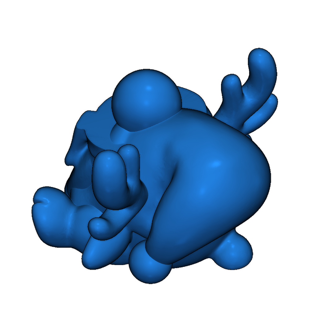 Фантазийный Рождественский Олень