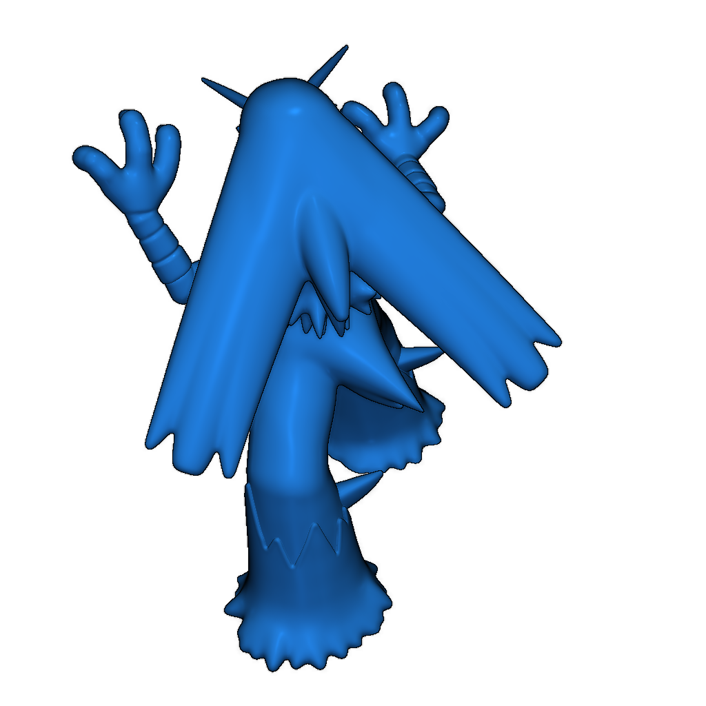 3D модель Blaziken