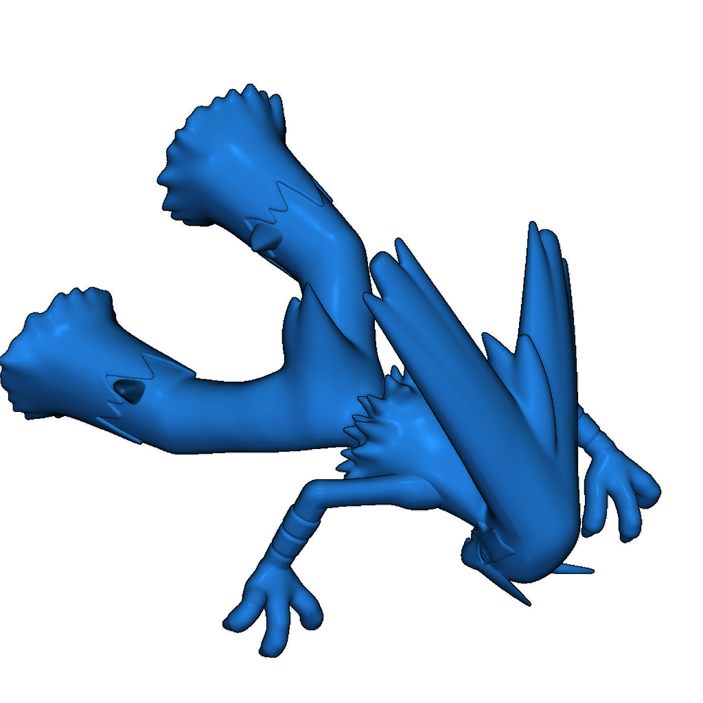 3D модель Blaziken