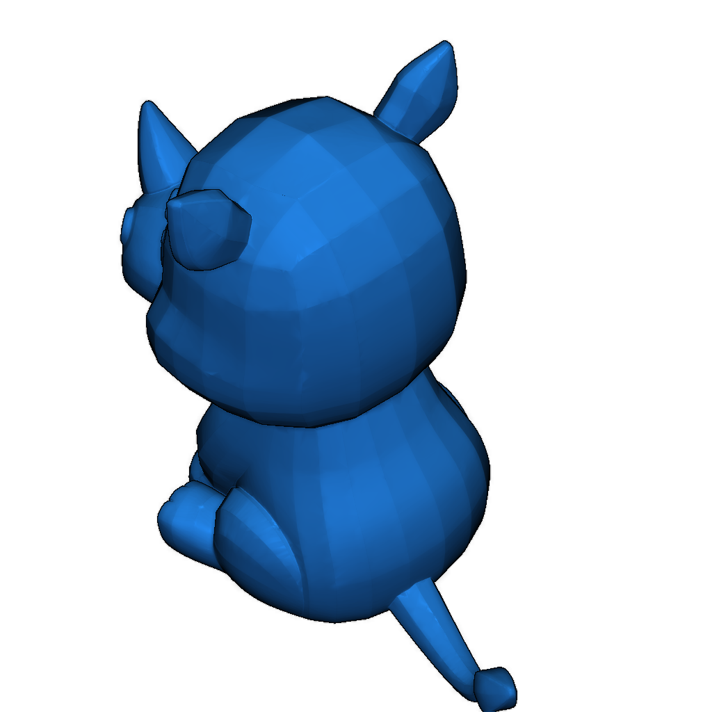 Мини Рисунок Носорога