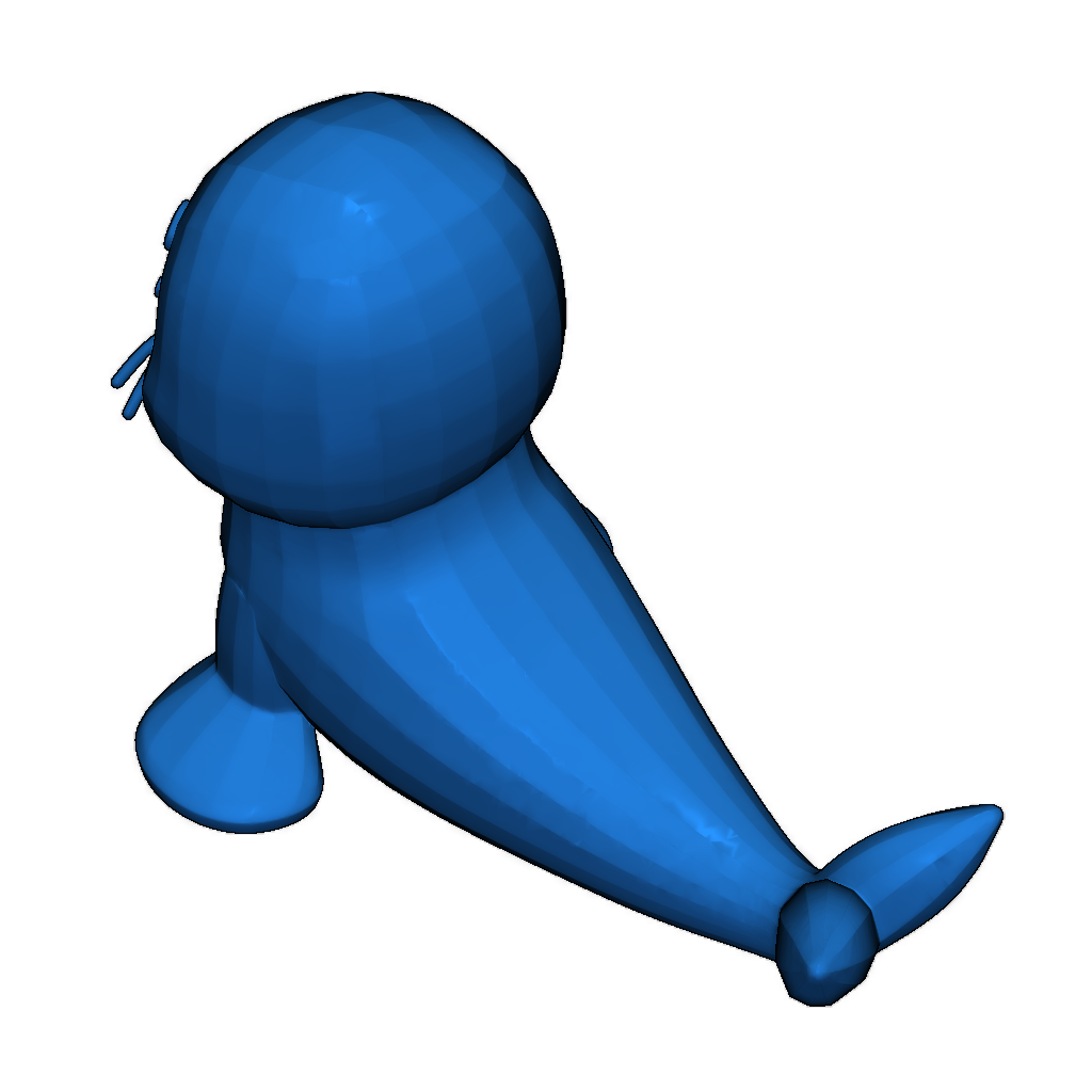 Мини-утка: 3D модель