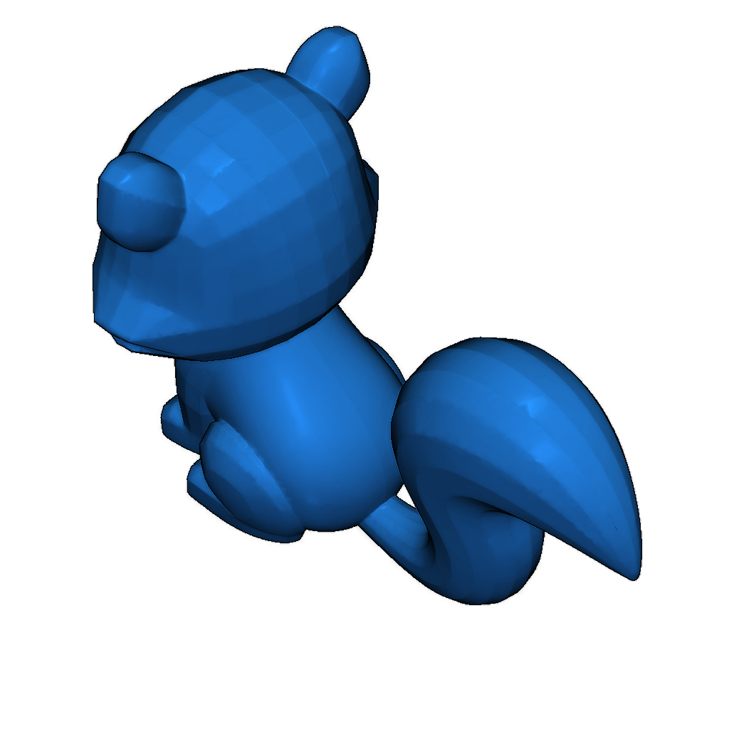 Мини Скунс - 3D Модель