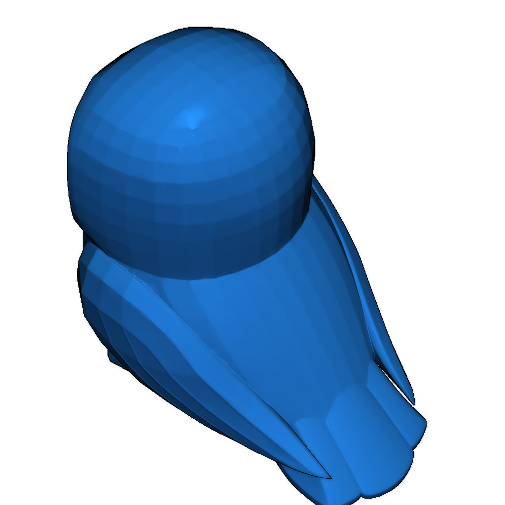 Низкополигональная сова для печати
