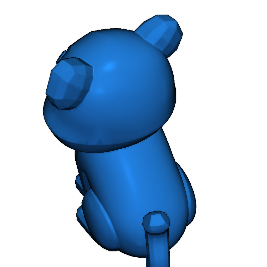 Низкополигональный тигренок