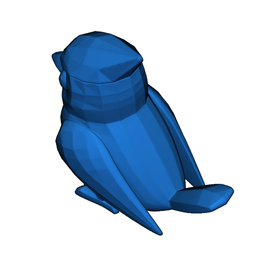 3D модель Синицы