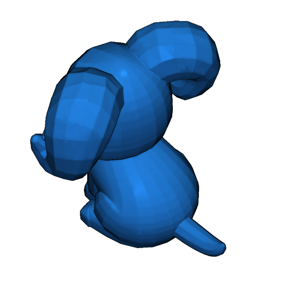 Низкополигональный баран