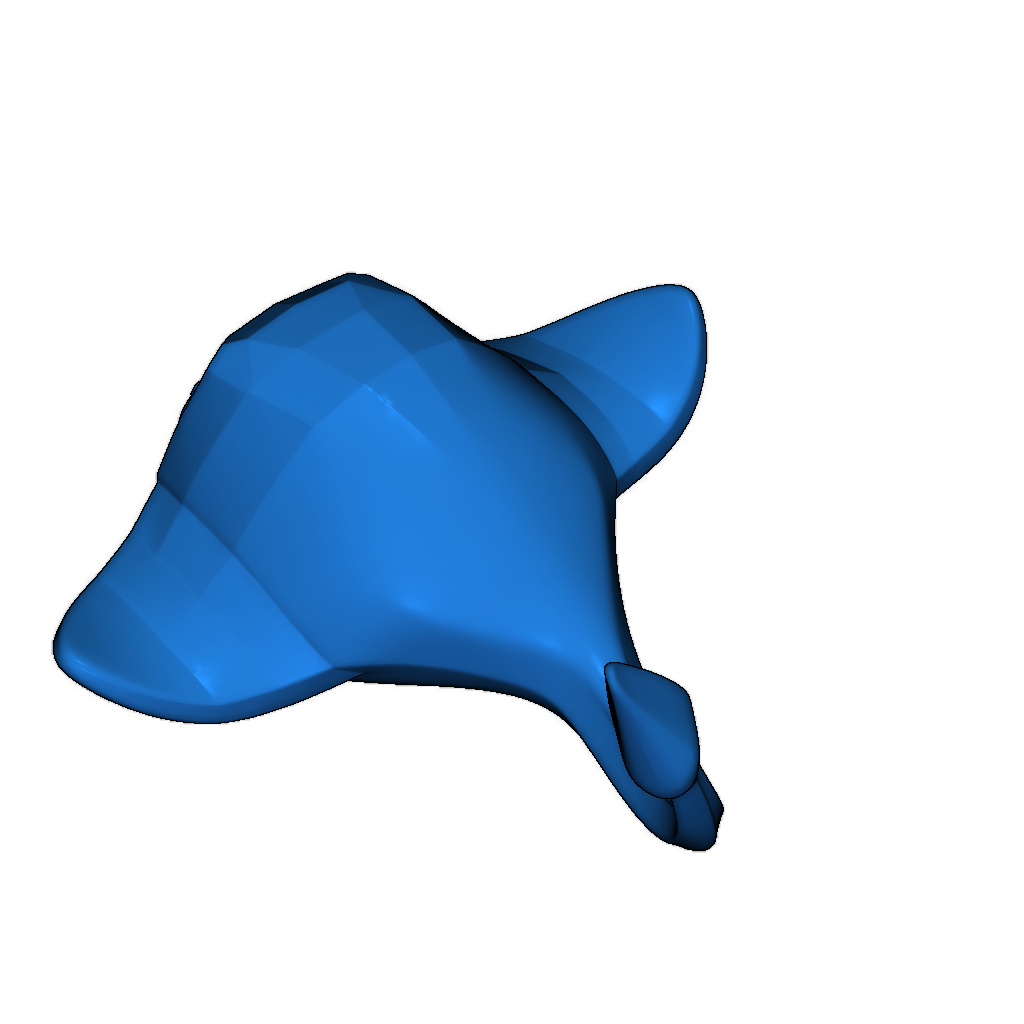 3D модель ската