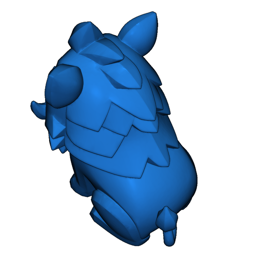 Модель 3D: Дикий кабан