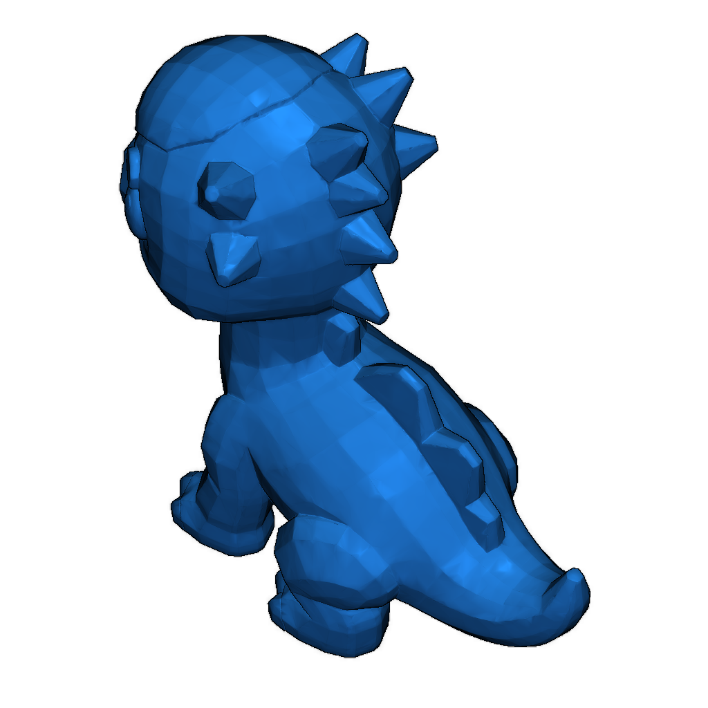 Модели 3D: Дино с куполообразной головой