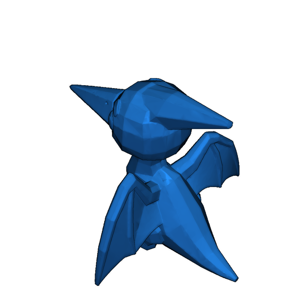 Модель 3D птерозавра