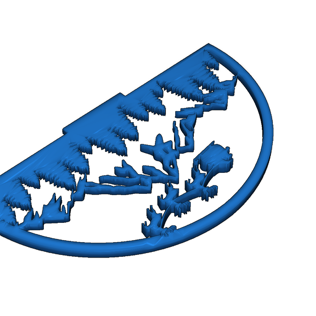 Новогодний держатель для салфеток