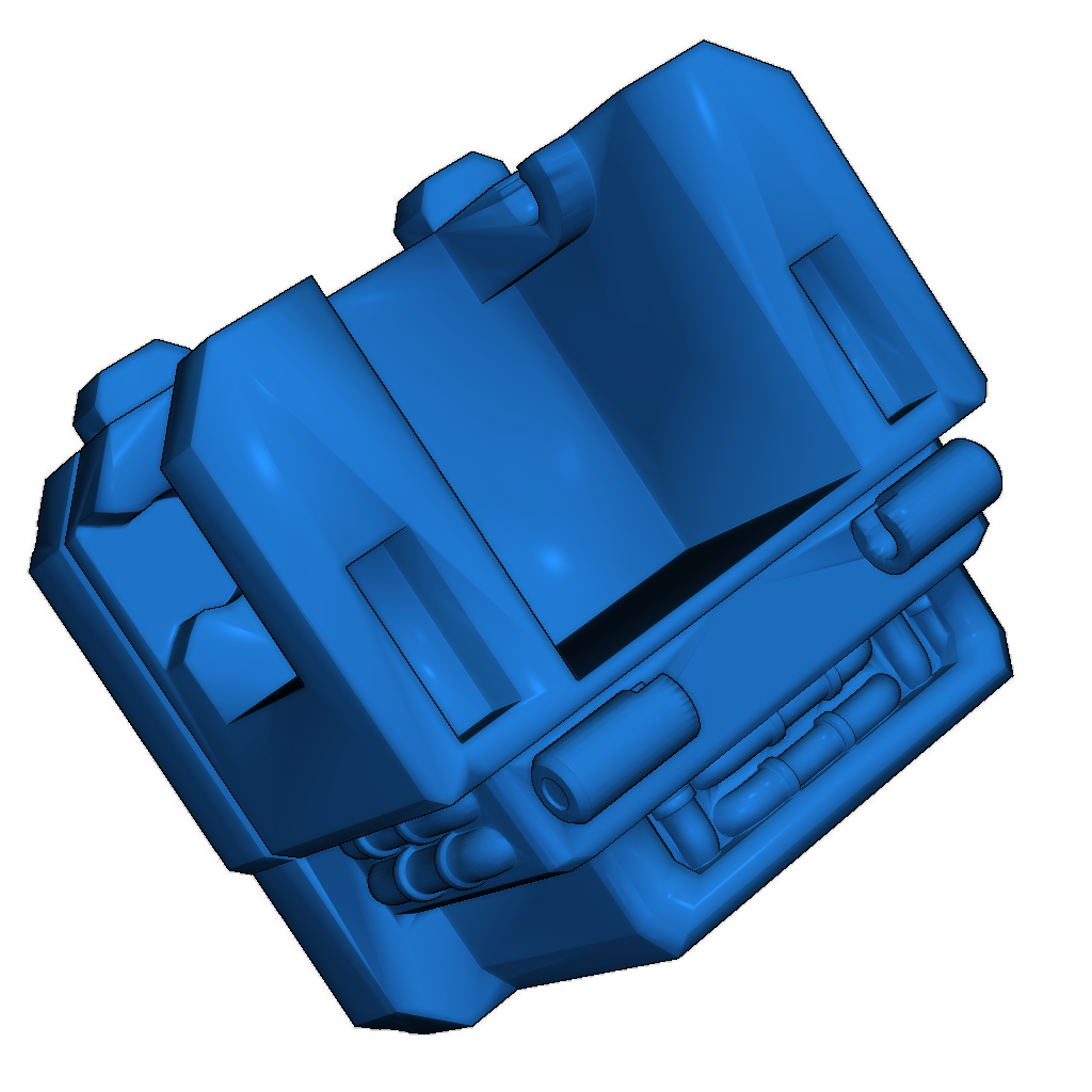 Позиционная фигурка трансформера в виде танка