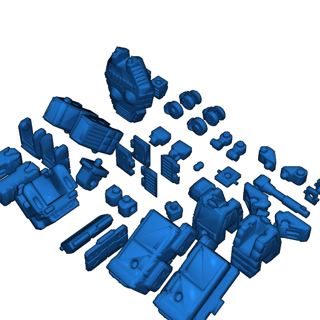 Позиционная фигурка трансформера в виде танка