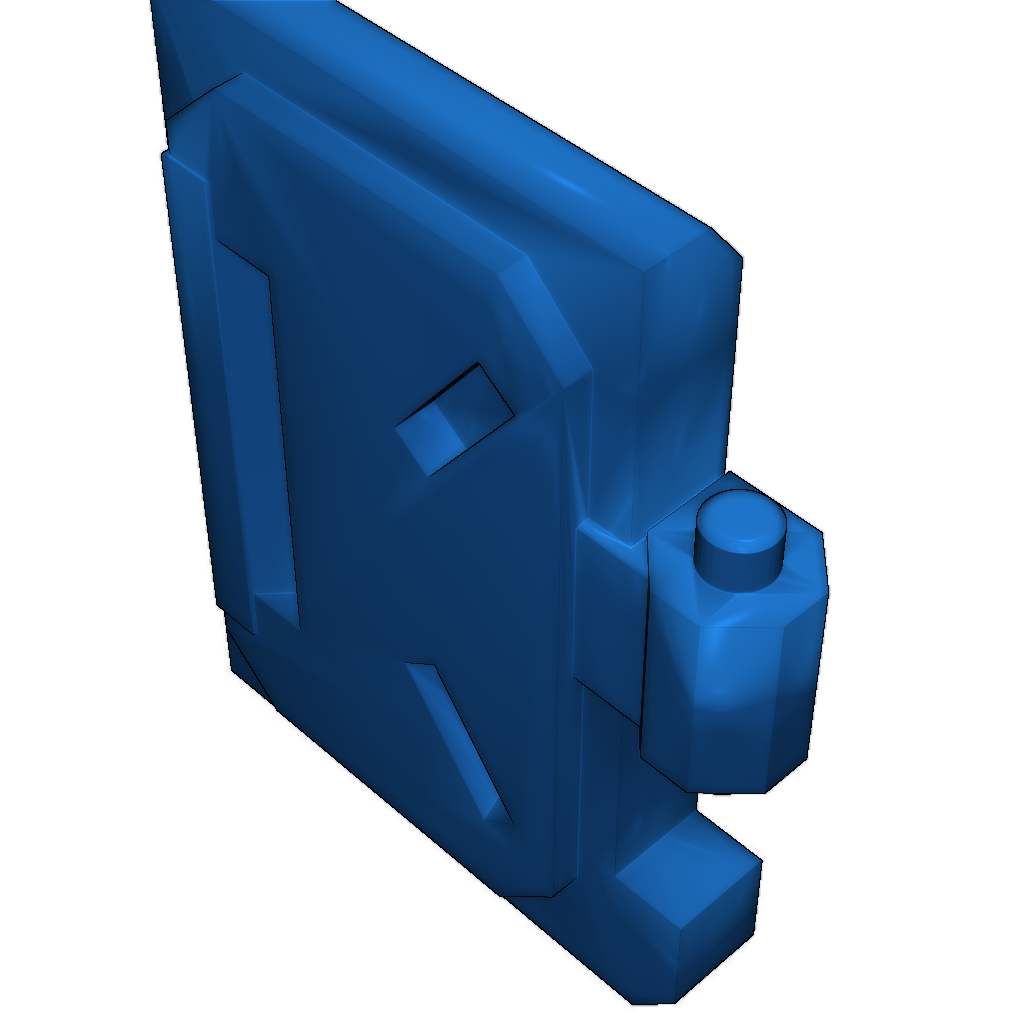 Позиционная фигурка трансформера в виде танка
