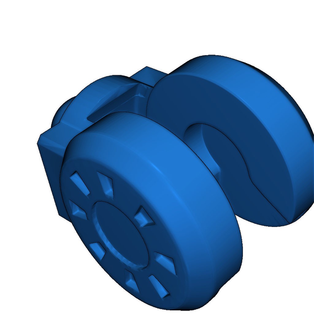 Позиционная фигурка трансформера в виде танка