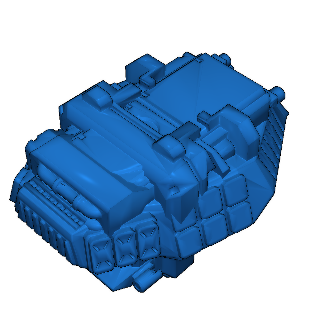 Позиционная фигурка трансформера в виде танка
