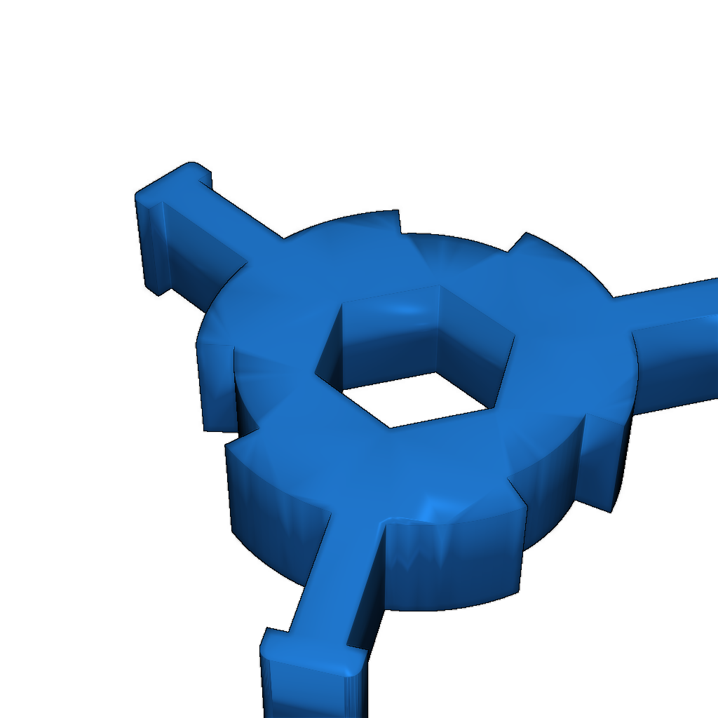 3D-модель французского миномета (масштаб 1:2)