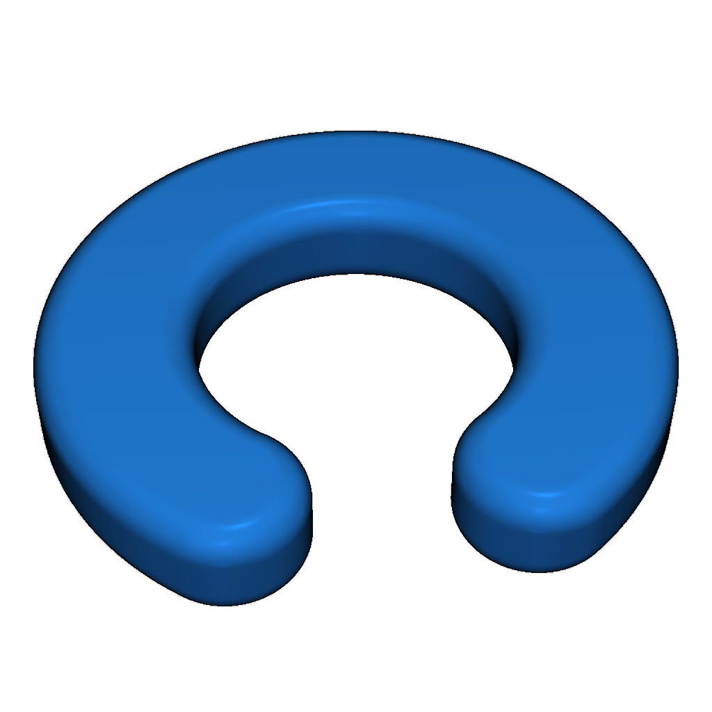 3D-модель французского миномета (масштаб 1:2)