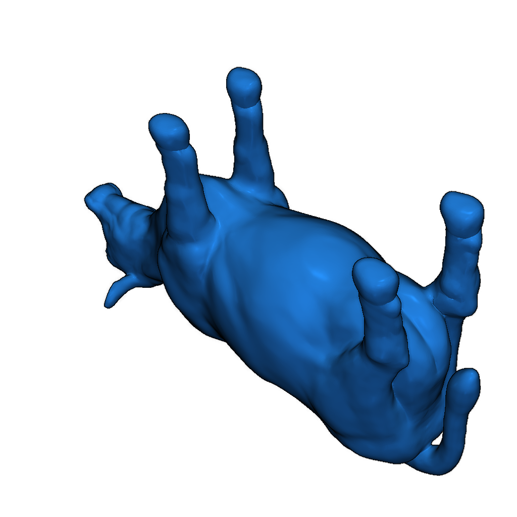 Лампа НЛО с мини-коровой