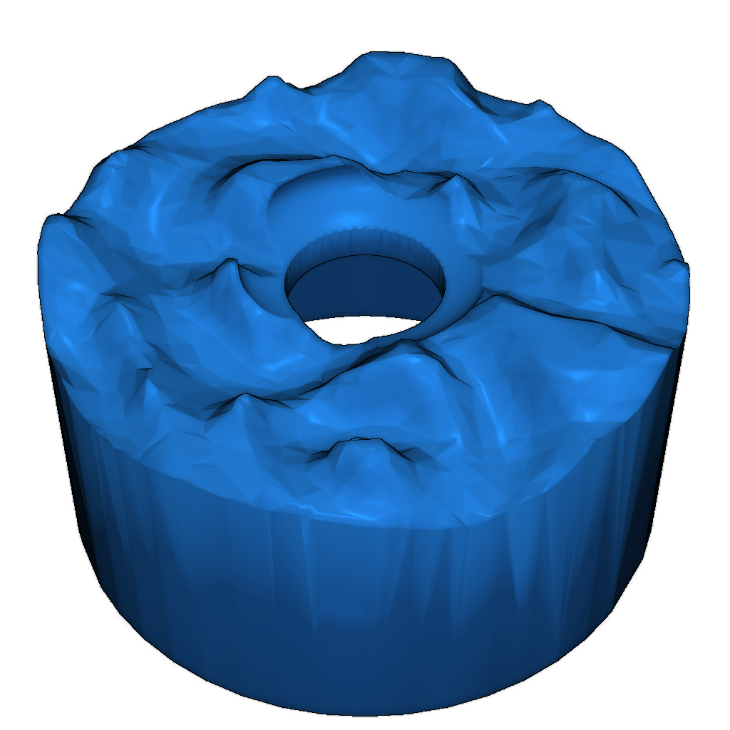 Лампа НЛО с мини-коровой