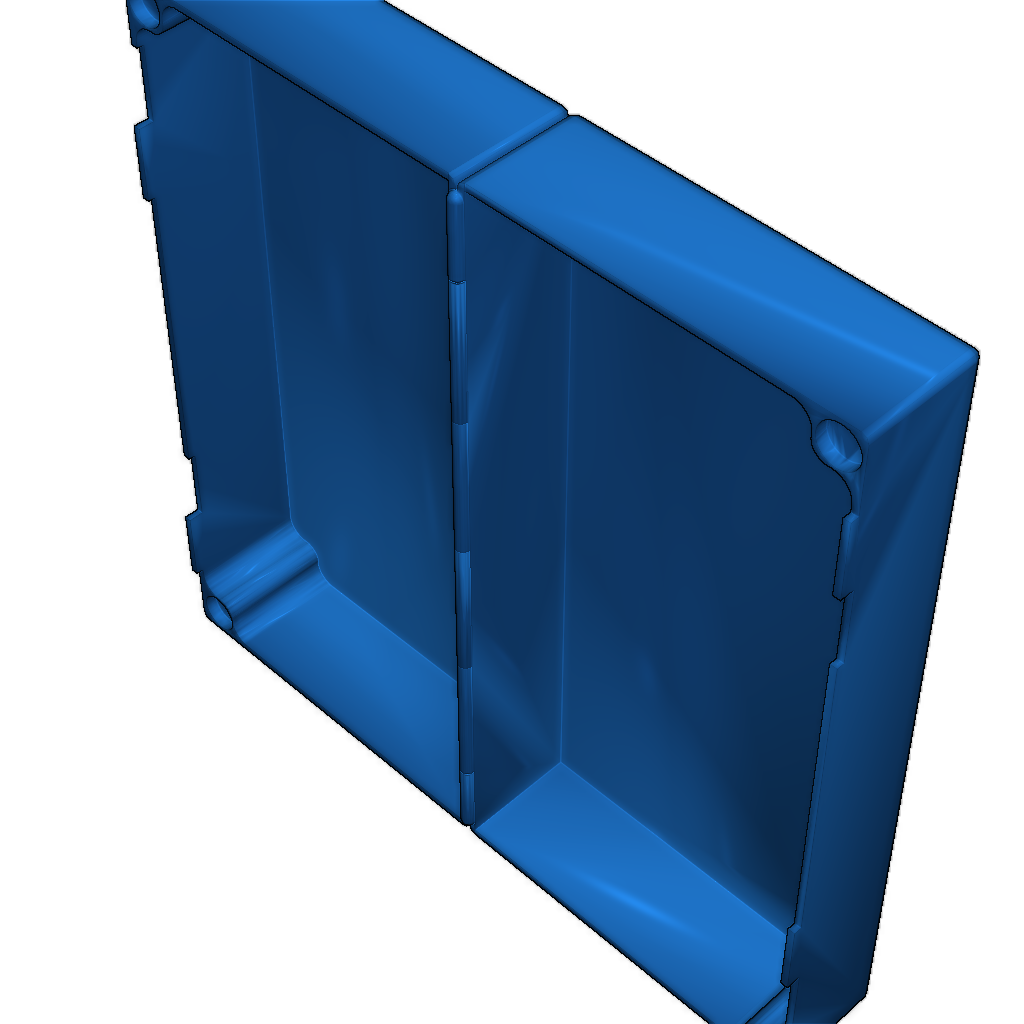 Складная шахматная коробка