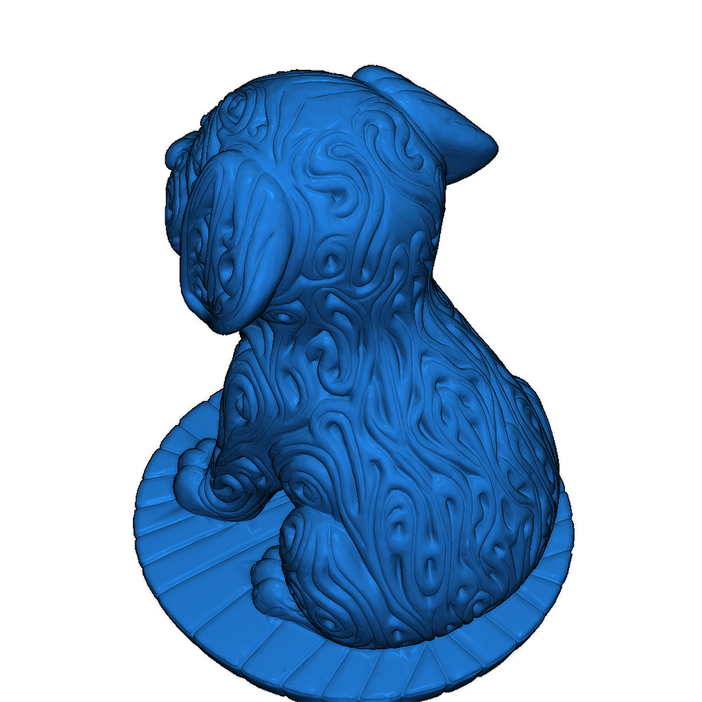 Украшенная рыбка 3D-модель