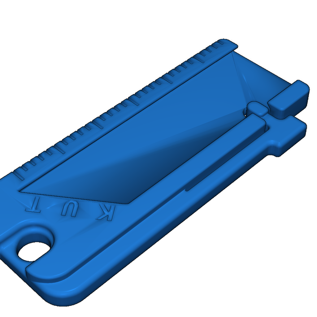 Держатель для лезвий с линейкой