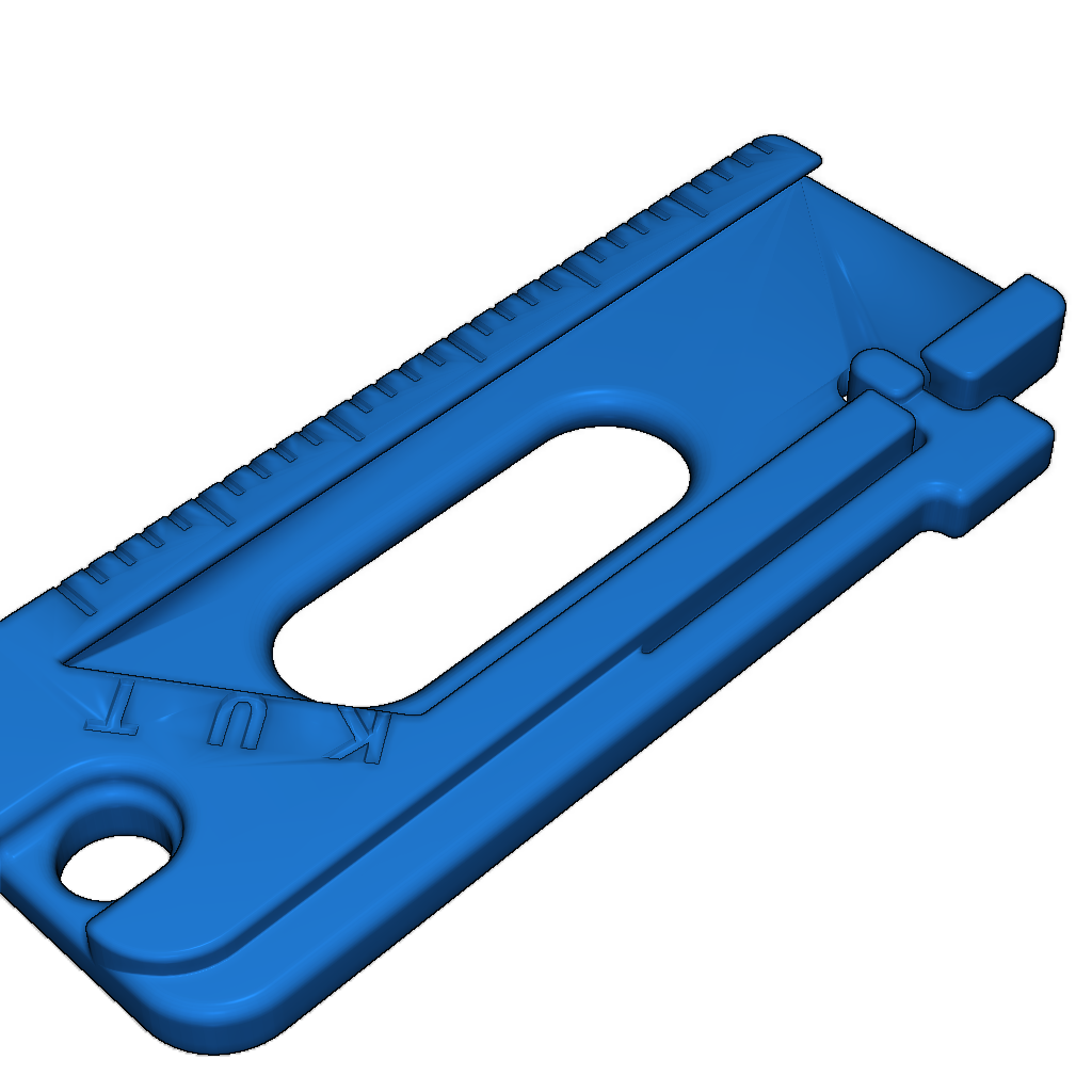 Держатель для лезвий с линейкой