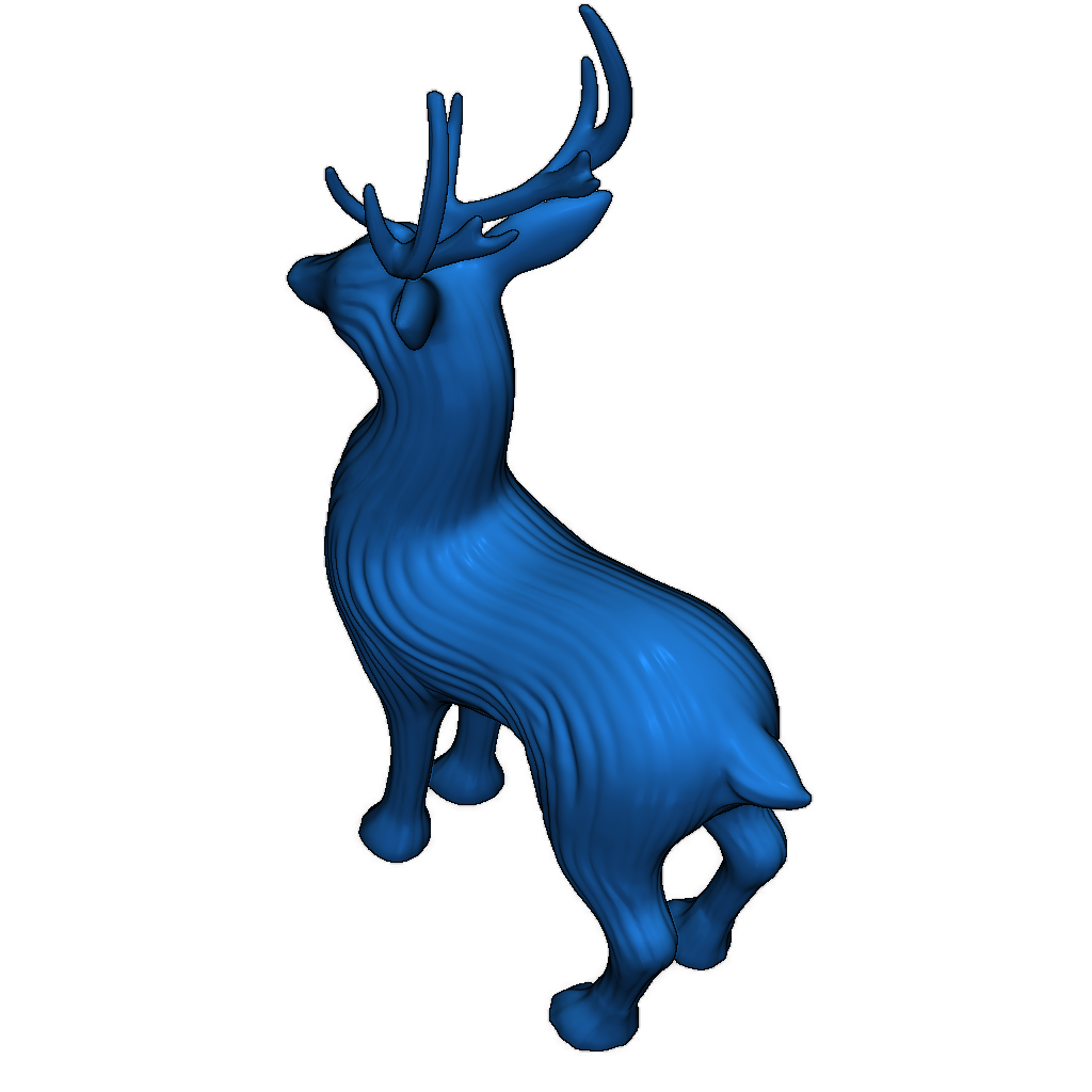Минимальная модель снежного оленя