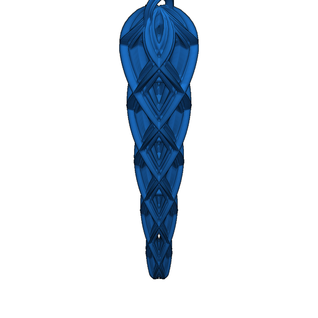 Новая коллекция рождественских ornaments в виде сосулек