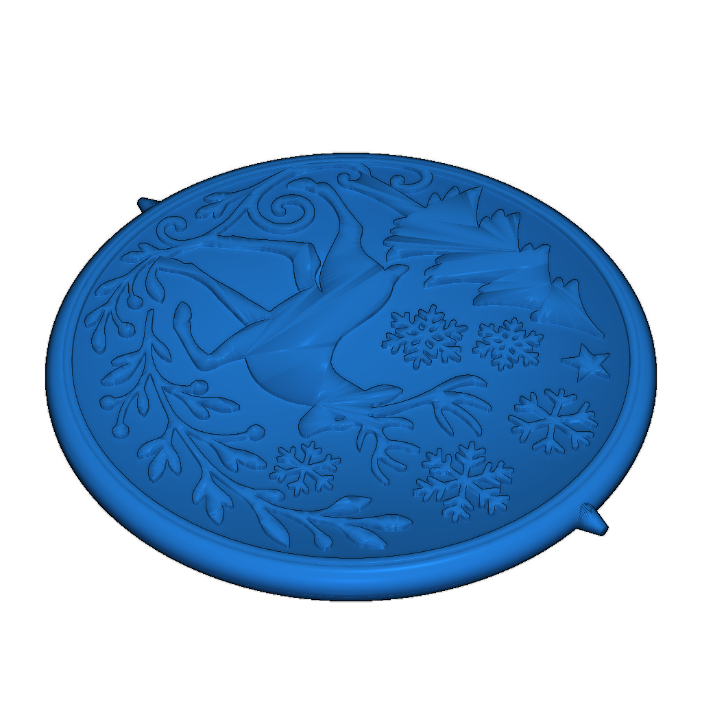 Набор крутящихся рождественских украшений