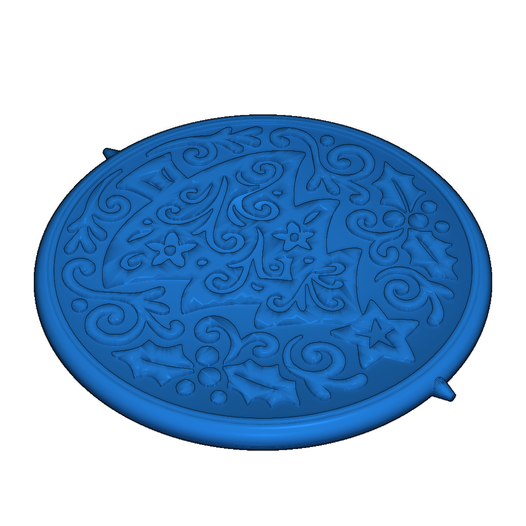 Набор крутящихся рождественских украшений