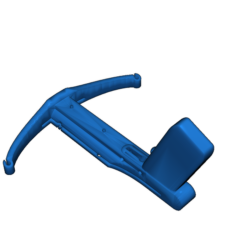 Наружный арбалет с насадным прицелом